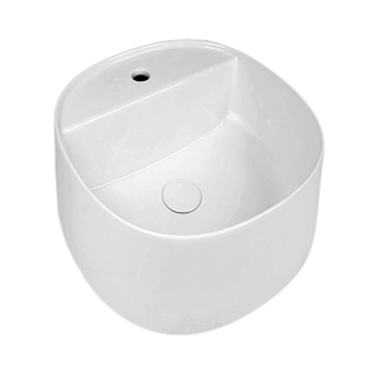 lavabo da appoggio cm.45 c/foro rubinetto AIDA | Opera Sanitari