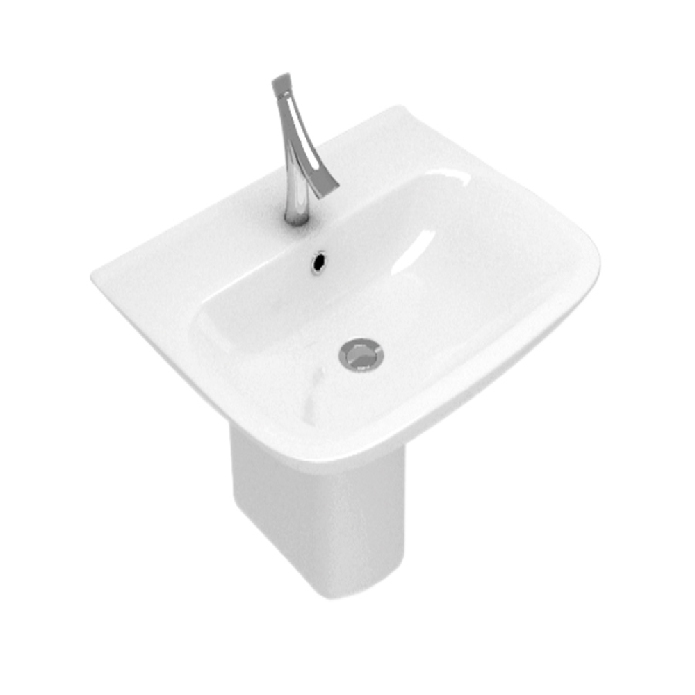 lavabo sospeso o semicolonna cm.65 SELFIE | Opera Sanitari