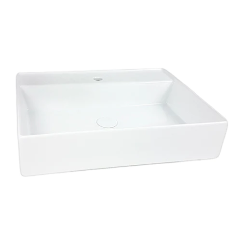 Lavabo appoggio o sospeso cm.60x46 YUI