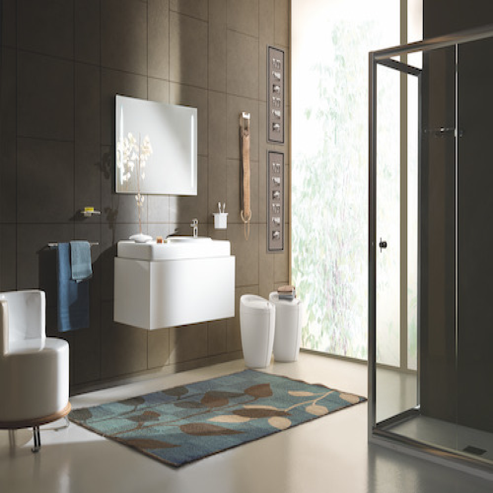 Portascopino design - scopino bagno - Nook