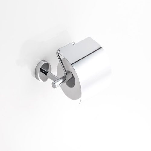 Porta rotolo con coperchio Pratica | Moderno