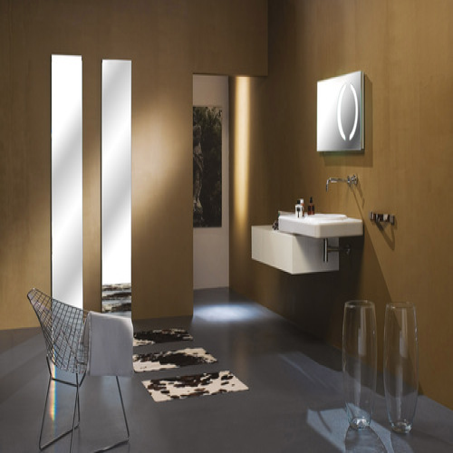 Piantana sapone-salviette nichel matt marrone Baio | Moderno