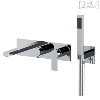 Set a incasso a 2 vie per vasca REFLEX