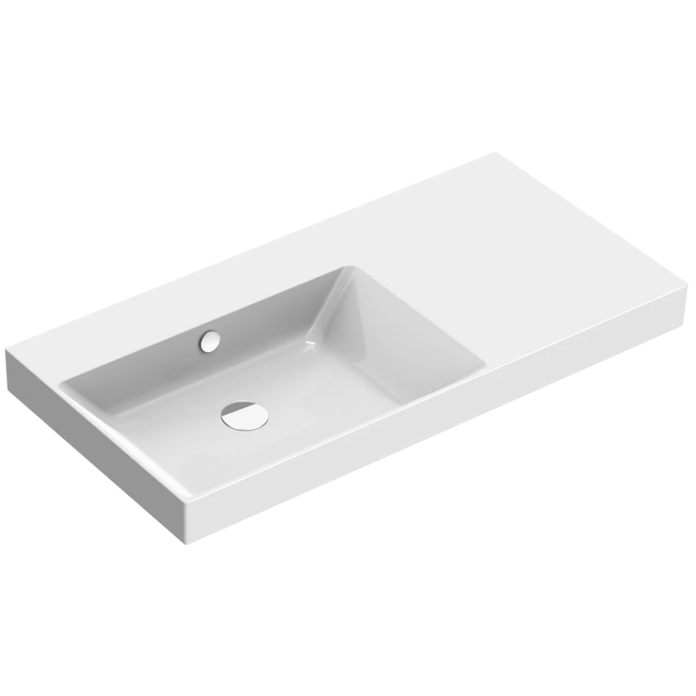 Lavabo 100 bacino sx Zero