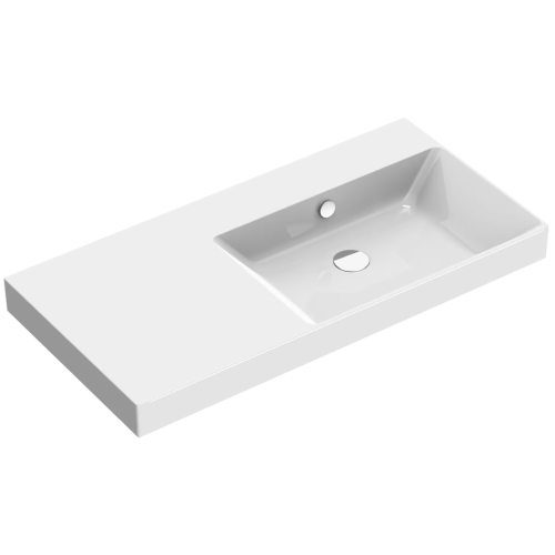 Lavabo 100 bacino dx Zero