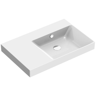 Lavabo 75 bacino dx Zero