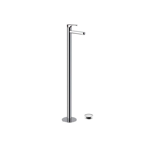 Miscelatore monocomando lavabo da pavimento con click-clack OMEGA