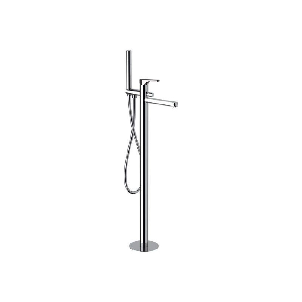 Miscelatore vasca da pavimento con kit doccia OMEGA