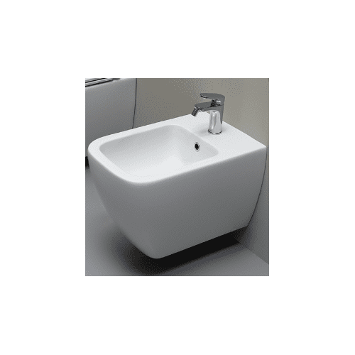 Coppia Vaso e Bidet sospeso senza brida Area
