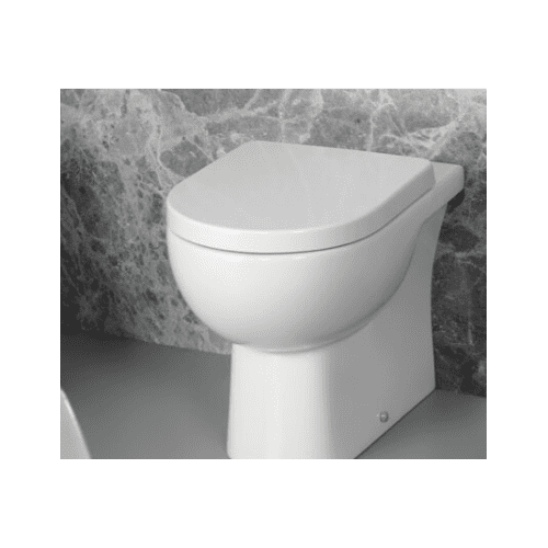 Coppia Vaso e Bidet filo muro Sally coprivaso incluso