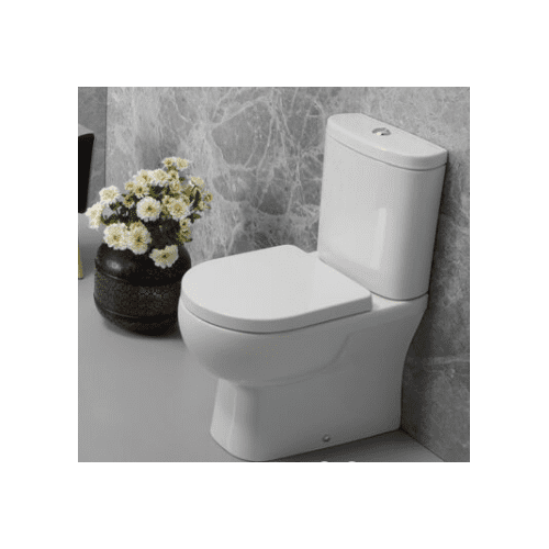 Coppia Vaso+Cassetta monoblocco e Bidet filo muro Sally