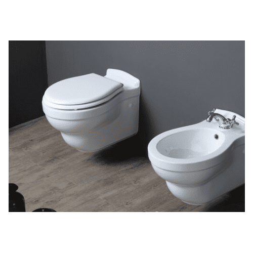 Coppia Vaso e Bidet sospeso Regina