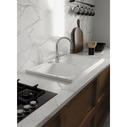 Lavello reversibile incasso 2 vasche cm.86 Urban Sinks | Genius