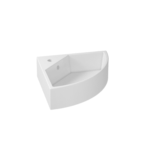 Lavabo angolare cm.45 M2