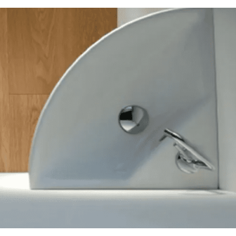 Lavabo angolare cm.45 M2