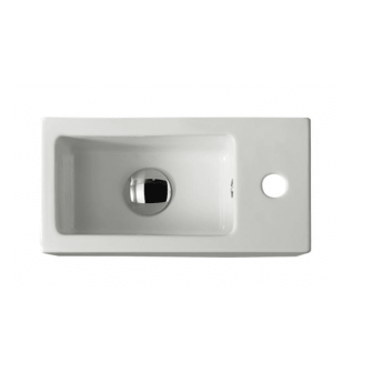 Lavabo sospeso o appoggio cm.40x20 Plus Design