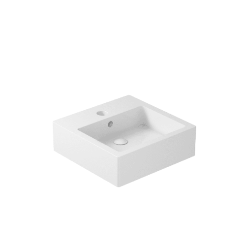 Lavabo sospeso o appoggio cm.48x48 Plus Design