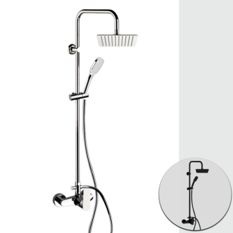 Set colonna doccia con deviatore TIARA