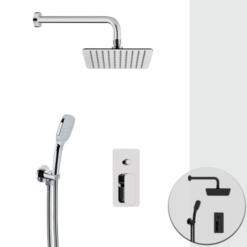 Set doccia a incasso con doccetta TIARA