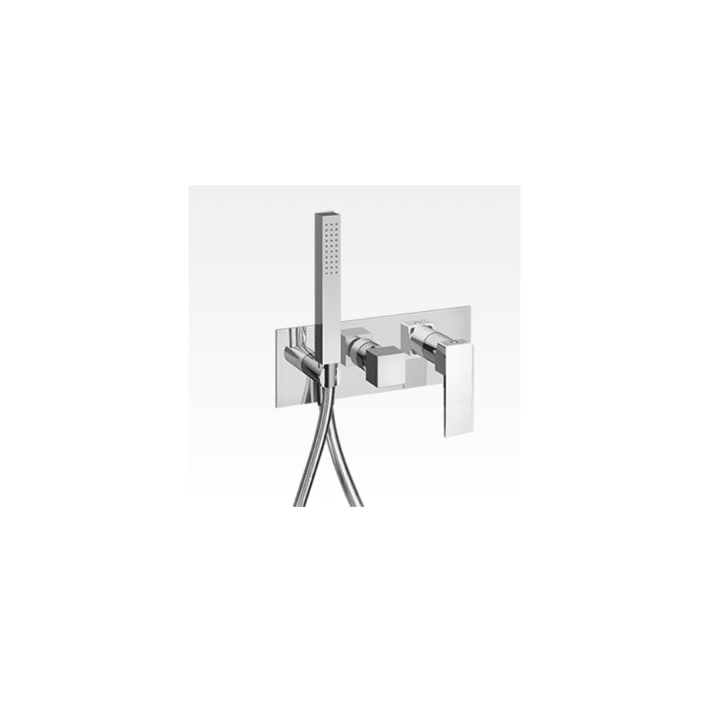 Miscelatore per doccia incasso con deviatore 2 uscite e kit doccia Storm