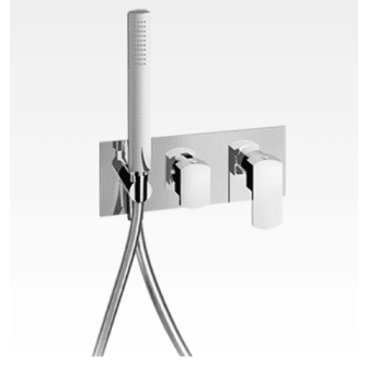 Miscelatore per doccia incasso con deviatore 3 uscite e kit doccia Sophie