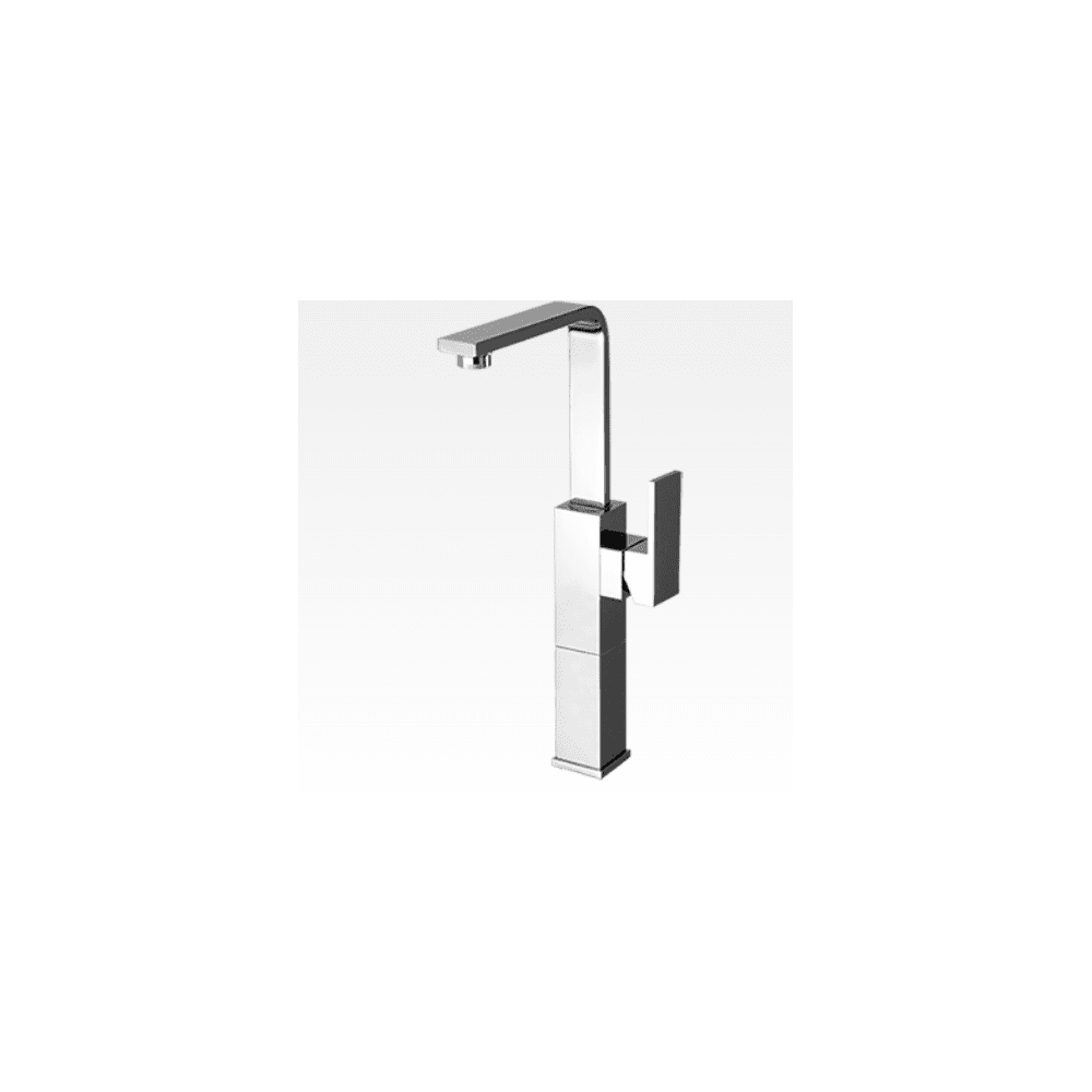 Miscelatore per lavabo canna alta e prolunga 7cm senza scarico New Space
