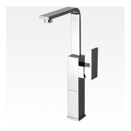 Miscelatore per lavabo canna alta e prolunga 7cm senza scarico New Space