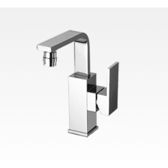 Miscelatore per bidet con canna alta girevole senza scarico New Space