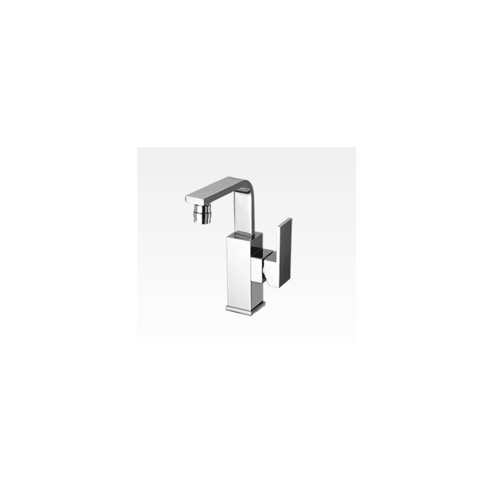 Miscelatore per bidet con canna alta girevole senza scarico New Space