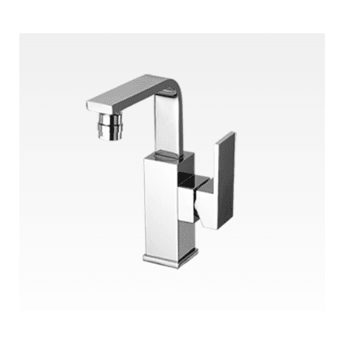 Miscelatore per bidet con canna alta girevole senza scarico New Space