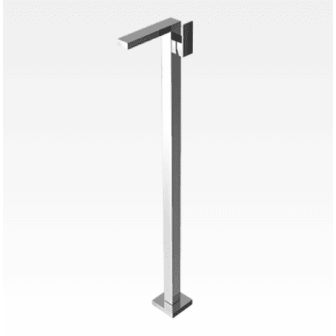 Miscelatore per lavabo da terra con leva laterale New Space