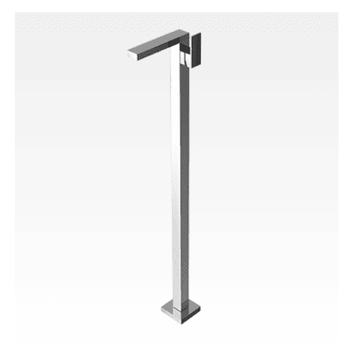 Miscelatore per lavabo da terra con leva laterale New Space
