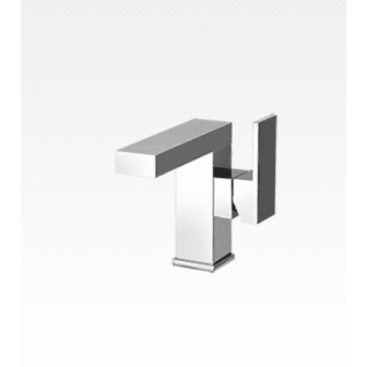 Miscelatore per lavabo con leva laterale e scarico New Space