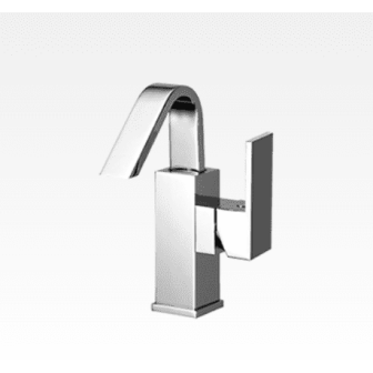 Miscelatore per bidet con canna alta senza scarico Swing-Klip