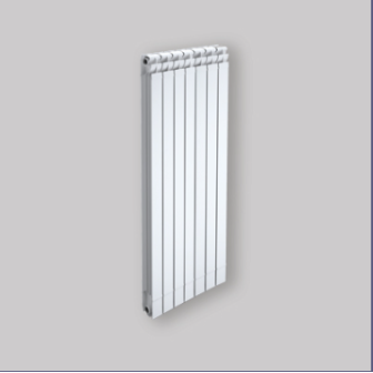 Radiatore in alluminio d'arredo modello Kaldus I.1400 4 elementi