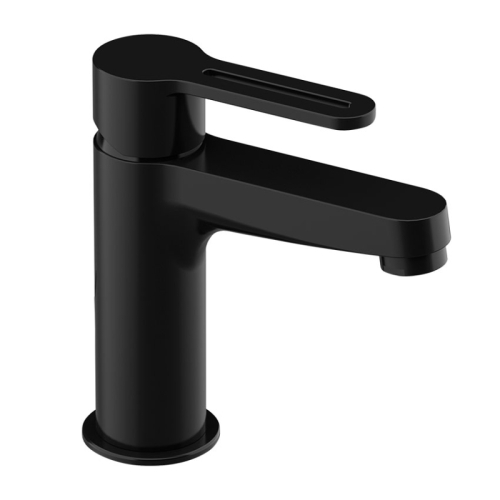 Miscelatore monocomando per lavabo senza scarico e senza foro sul corpo SMART