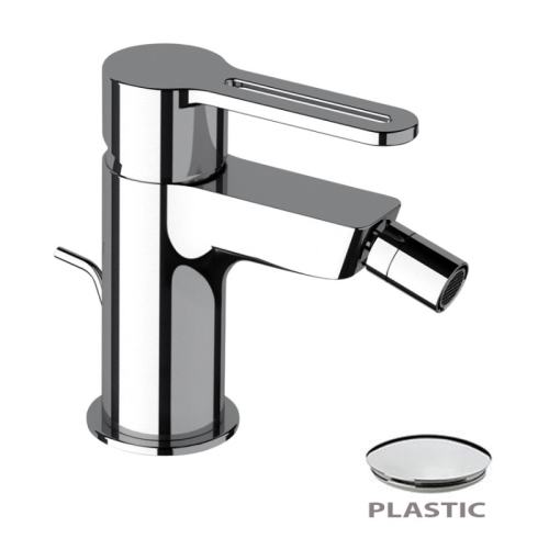 Miscelatore bidet con scarico in plastica SMART