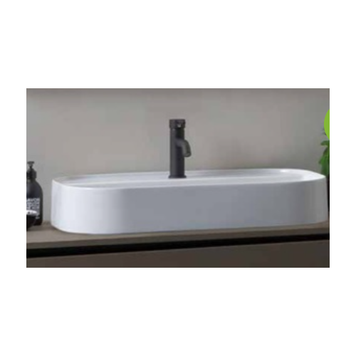 Lavabo da appoggio cm.65x45 Music