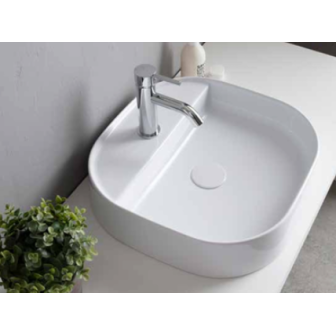 Lavabo da appoggio cm.45x45 Music