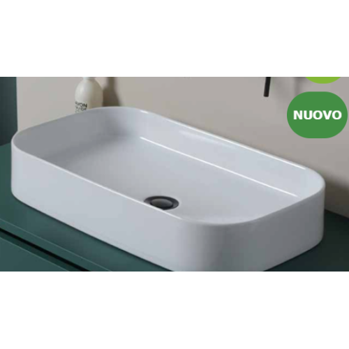 Lavabo da appoggio cm.65x38 Music