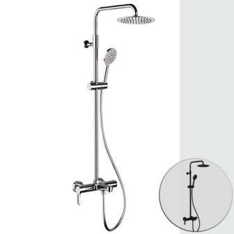 Set colonna vasca/doccia a 3 vie SMART