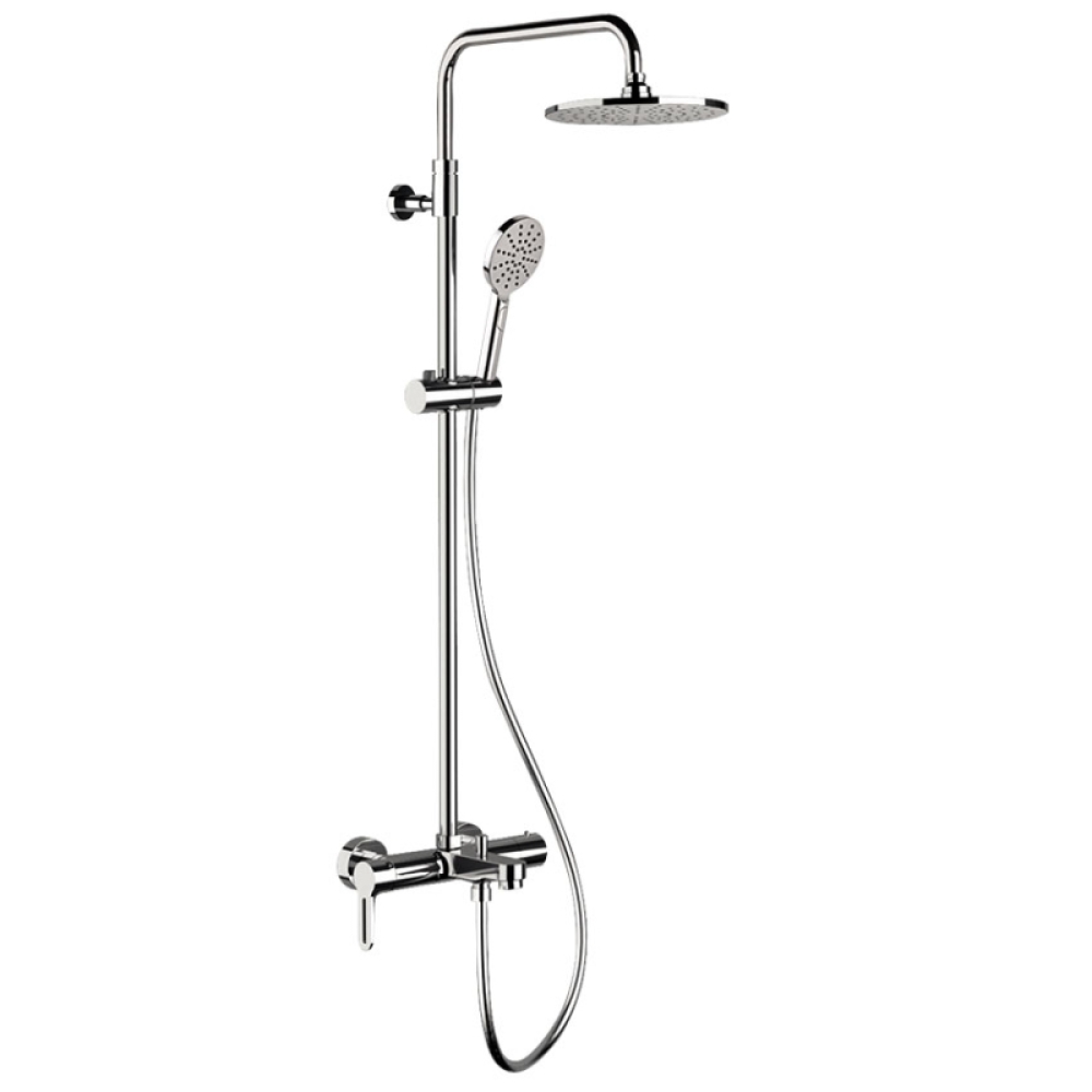 Set colonna vasca/doccia a 3 vie miscelatore esterno SMART