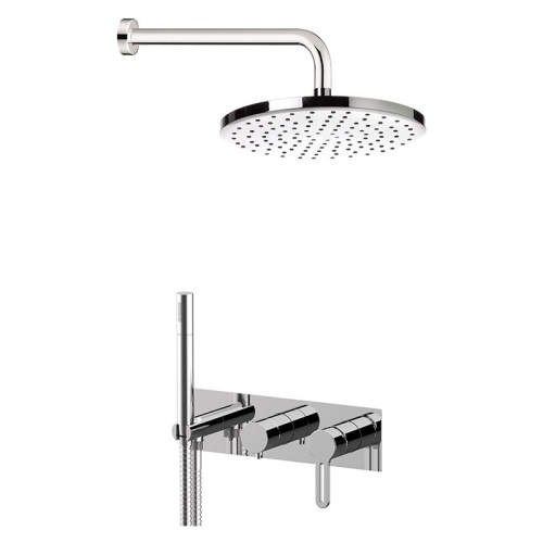 Set doccia a incasso piastra unica SMART
