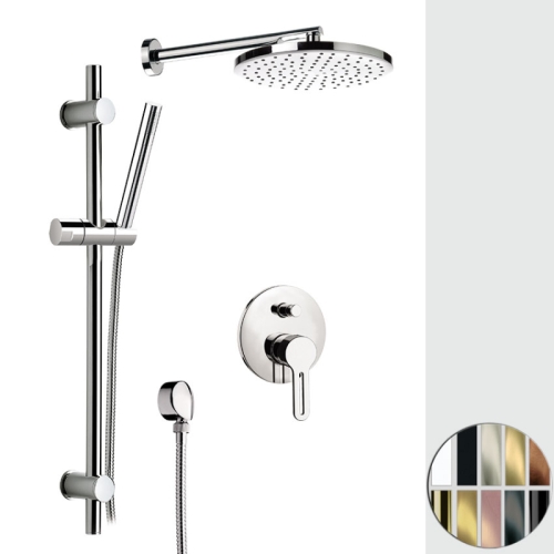 Set doccia a incasso in ottone SMART
