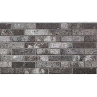 Gres effetto mattoncino Brick Generation Charcoal 6x25 London