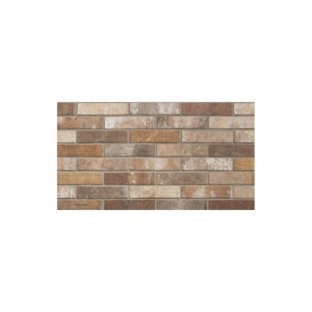 Gres effetto mattoncino Brick Generation Multicolor 13x25 London