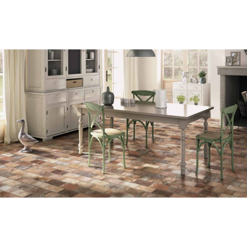 Gres effetto mattoncino Brick Generation Multicolor 13x25 London