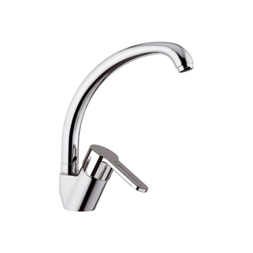Miscelatore lavello monoforo 45° con bocca corta girevole SMART