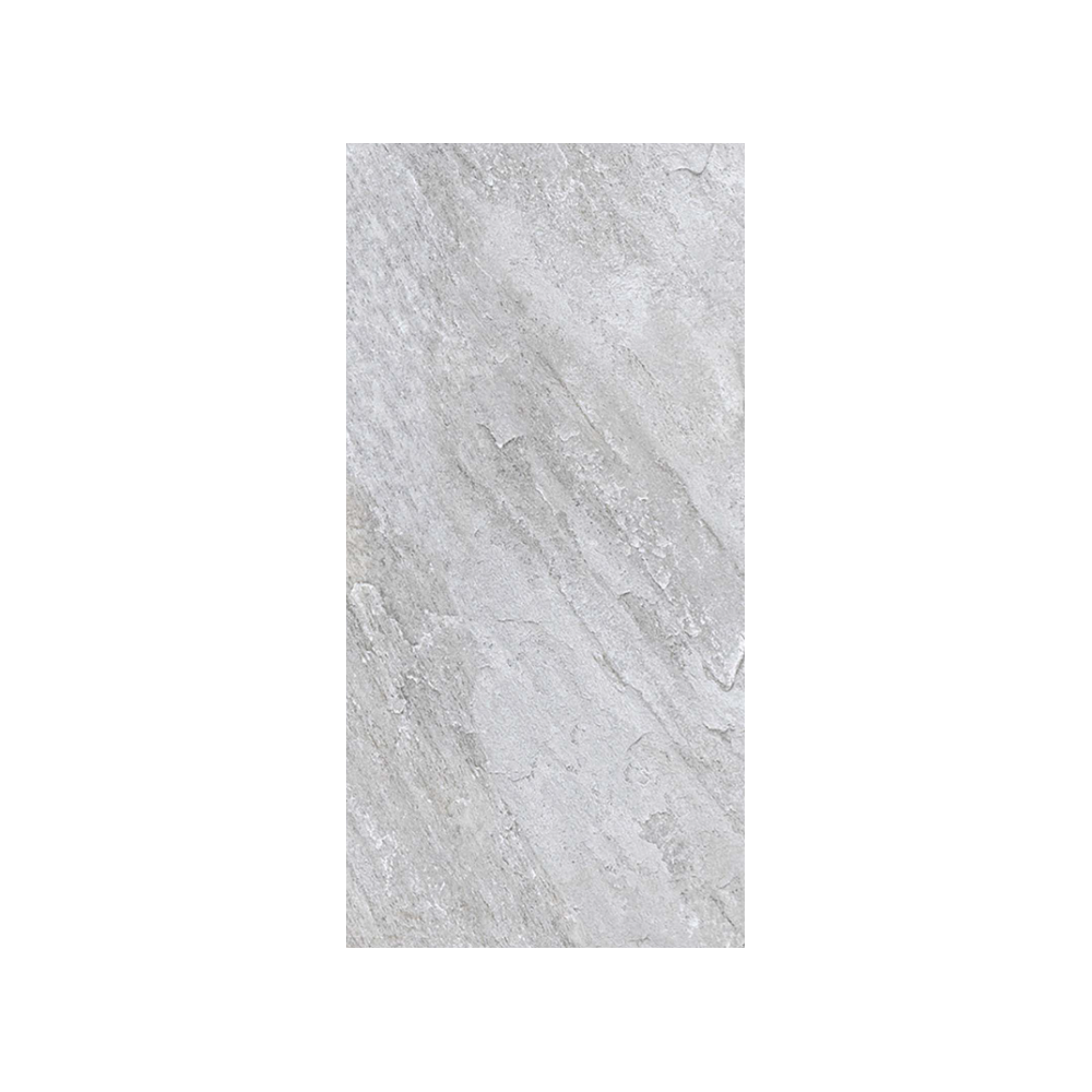 Gres Porcellanato effetto pietra 30.5x60.5 Grigio Lapis