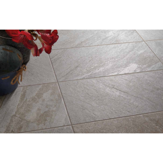 Gres Porcellanato effetto pietra 30.5x60.5 Grigio Lapis
